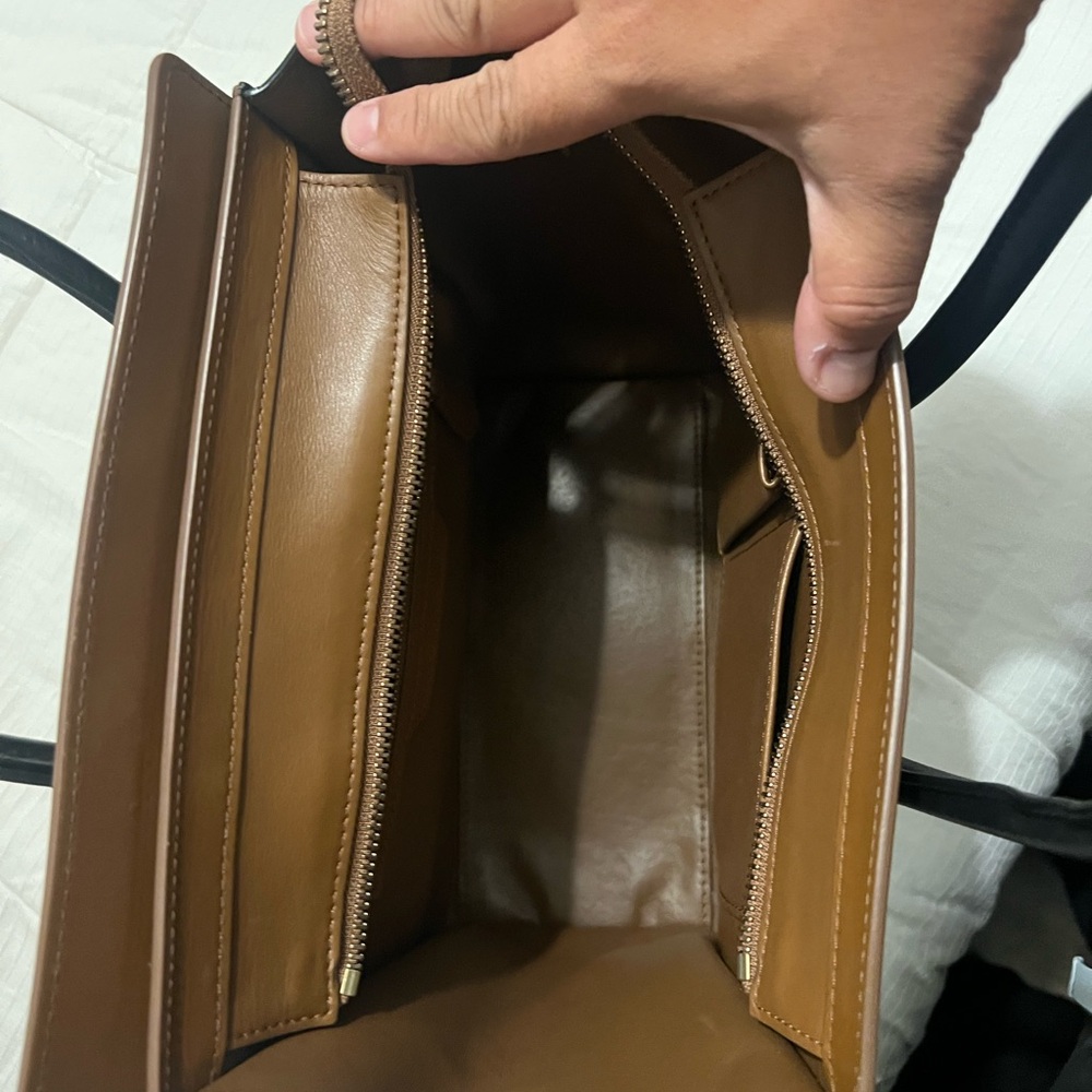 💥SOLD💥 Celine Tricolor Leather Luggage  Tote Bag - Picture 6 of 10
